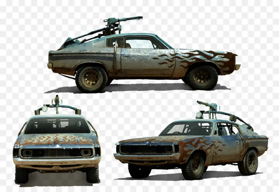 Voiture Modifiée，Post Apocalyptique PNG