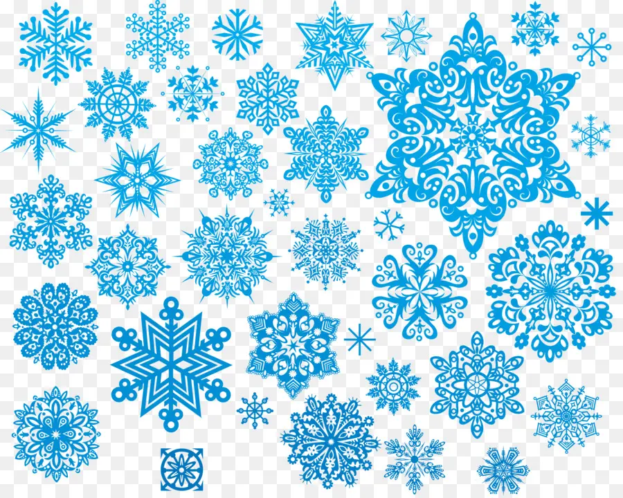 Flocons De Neige，Hiver PNG