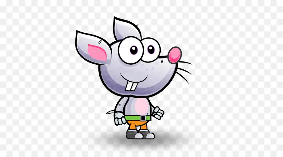 Souris De Dessin Animé，Mignon PNG