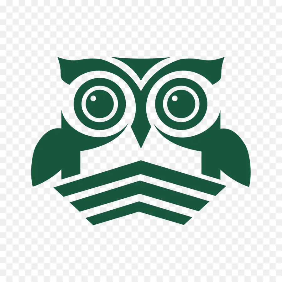 Logo Chouette Verte，Hibou PNG