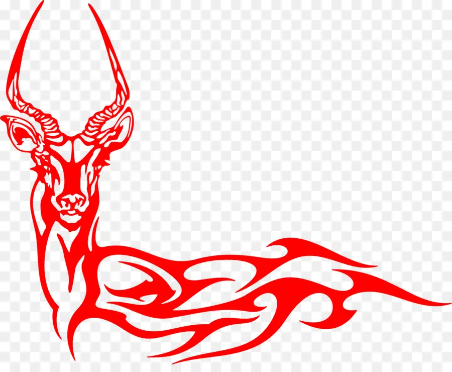 Tatouage D'antilope，Tatouage PNG