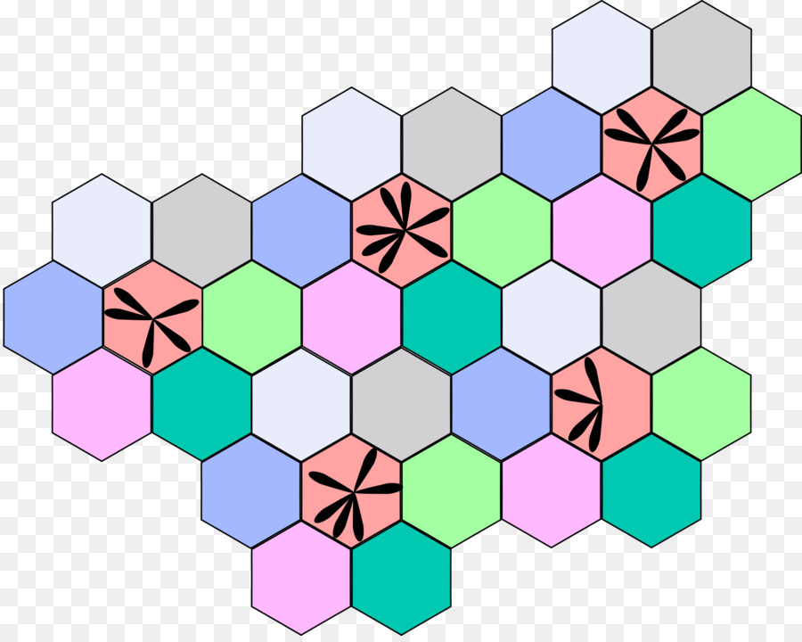 Motif Hexagonal，Hexagone PNG