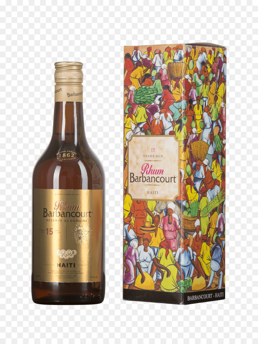 Bouteille De Rhum Barbancourt，Rhum PNG