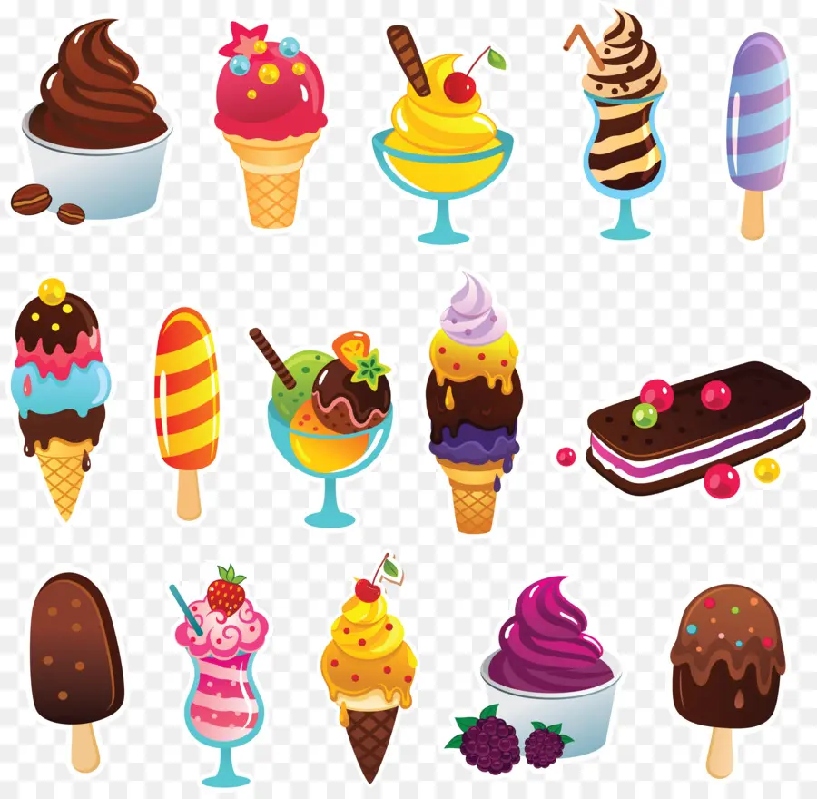 Glace，Dessert PNG