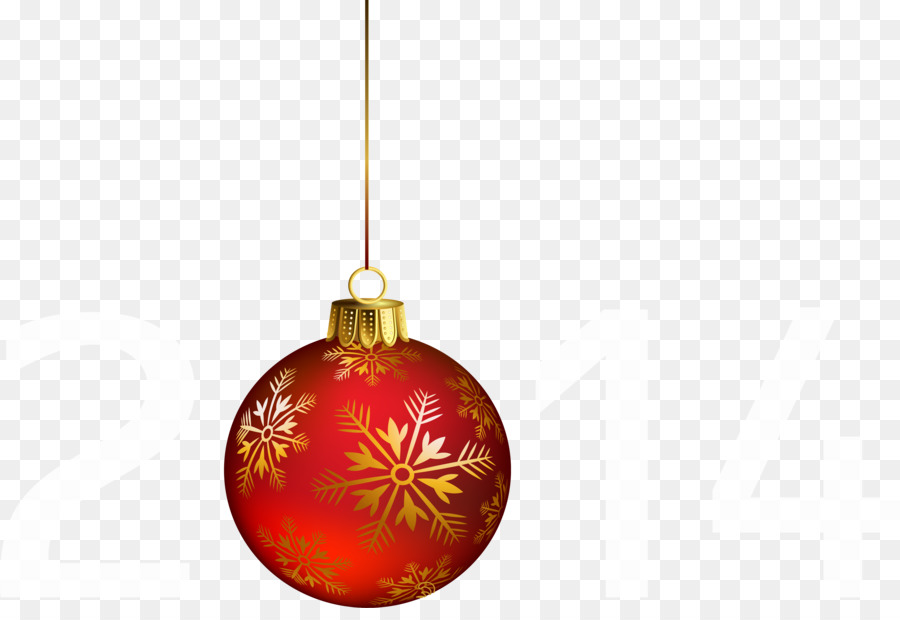 Ornements De Noël Dorés，Décorations PNG