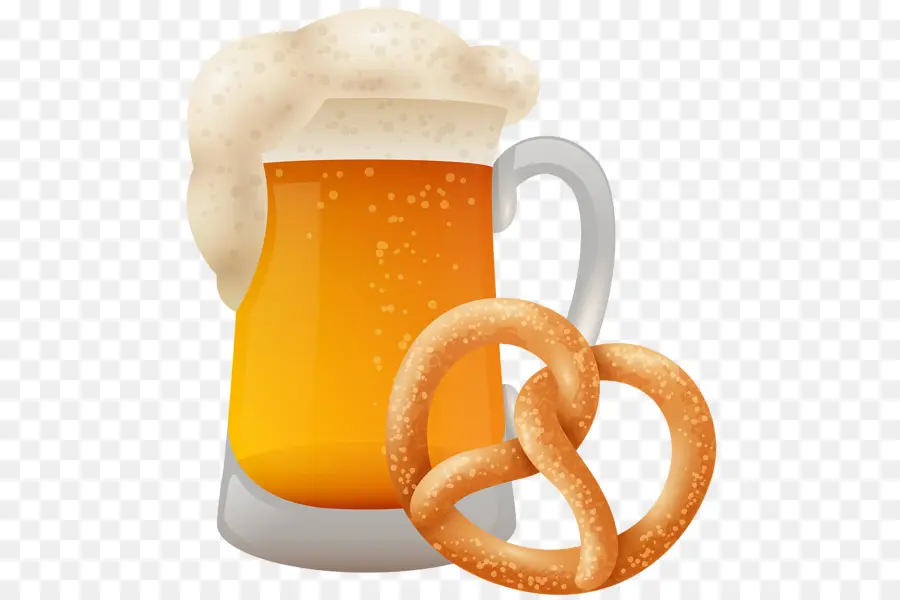 Bière Et Bretzel，Tasse PNG