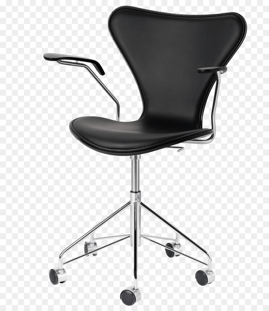 Chaise De Bureau Noire，Siège PNG