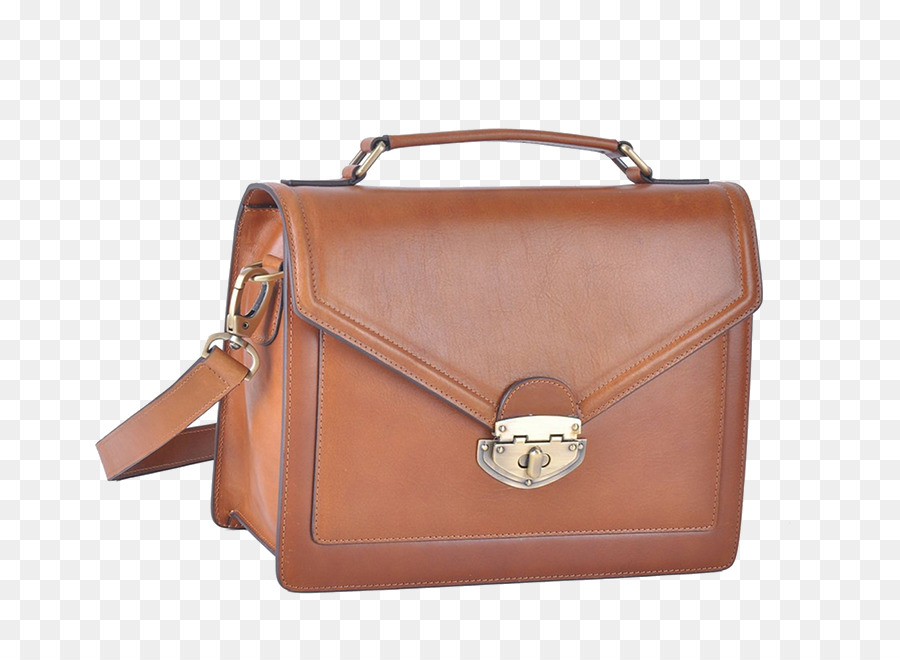 Porte Documents En Cuir Marron，Sac PNG