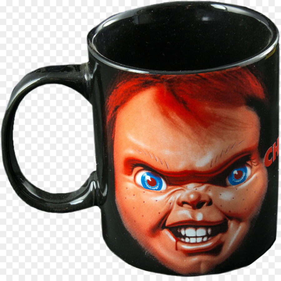 Tasse Visage Chucky，Horreur PNG