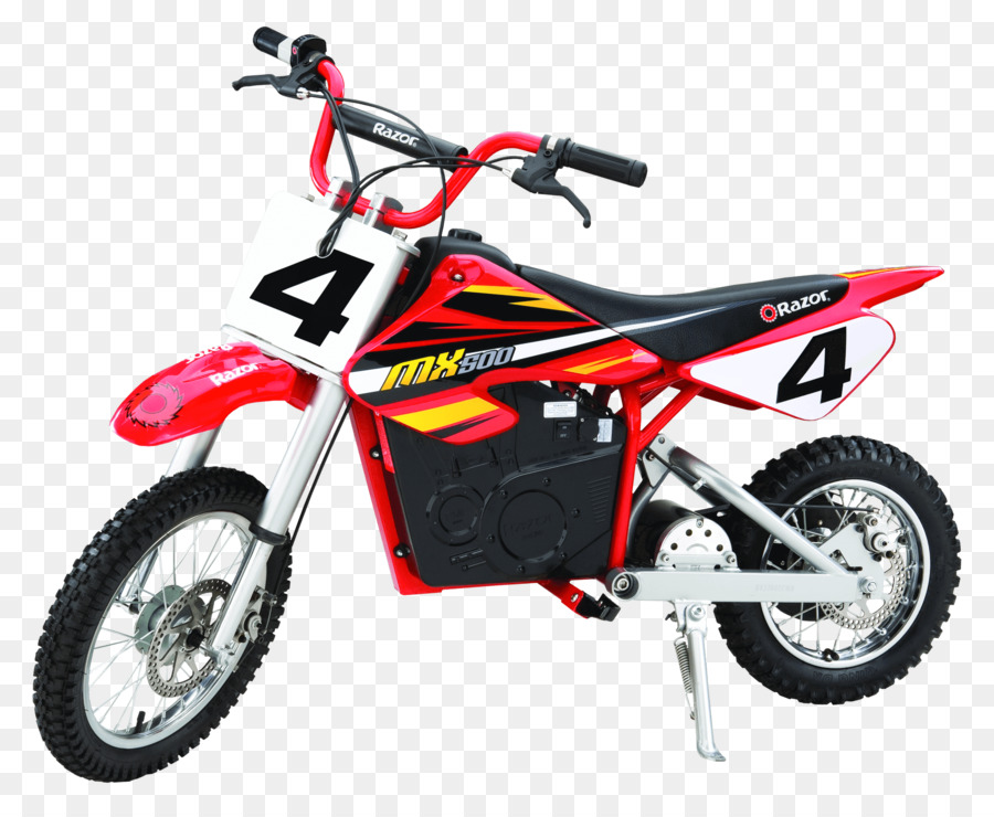 Moto Tout Terrain Rouge，Moto PNG