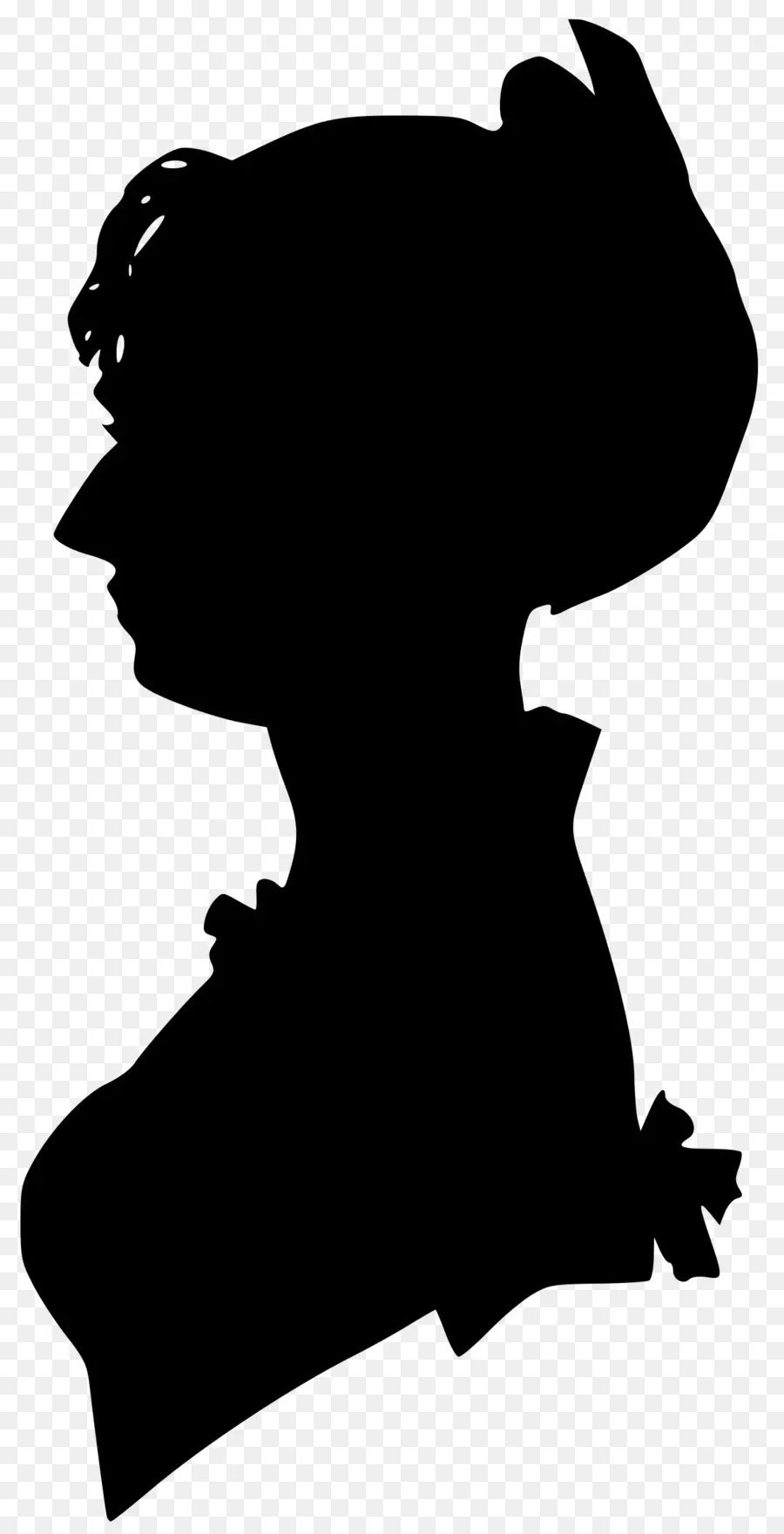 Silhouette D'une Personne，Profil PNG