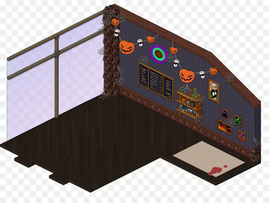 Salle D'halloween，Citrouilles PNG