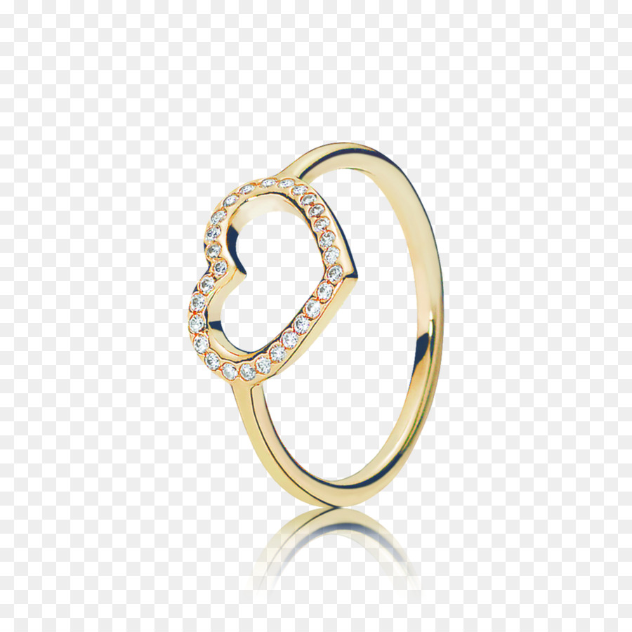 Bague En Or，Diamant PNG