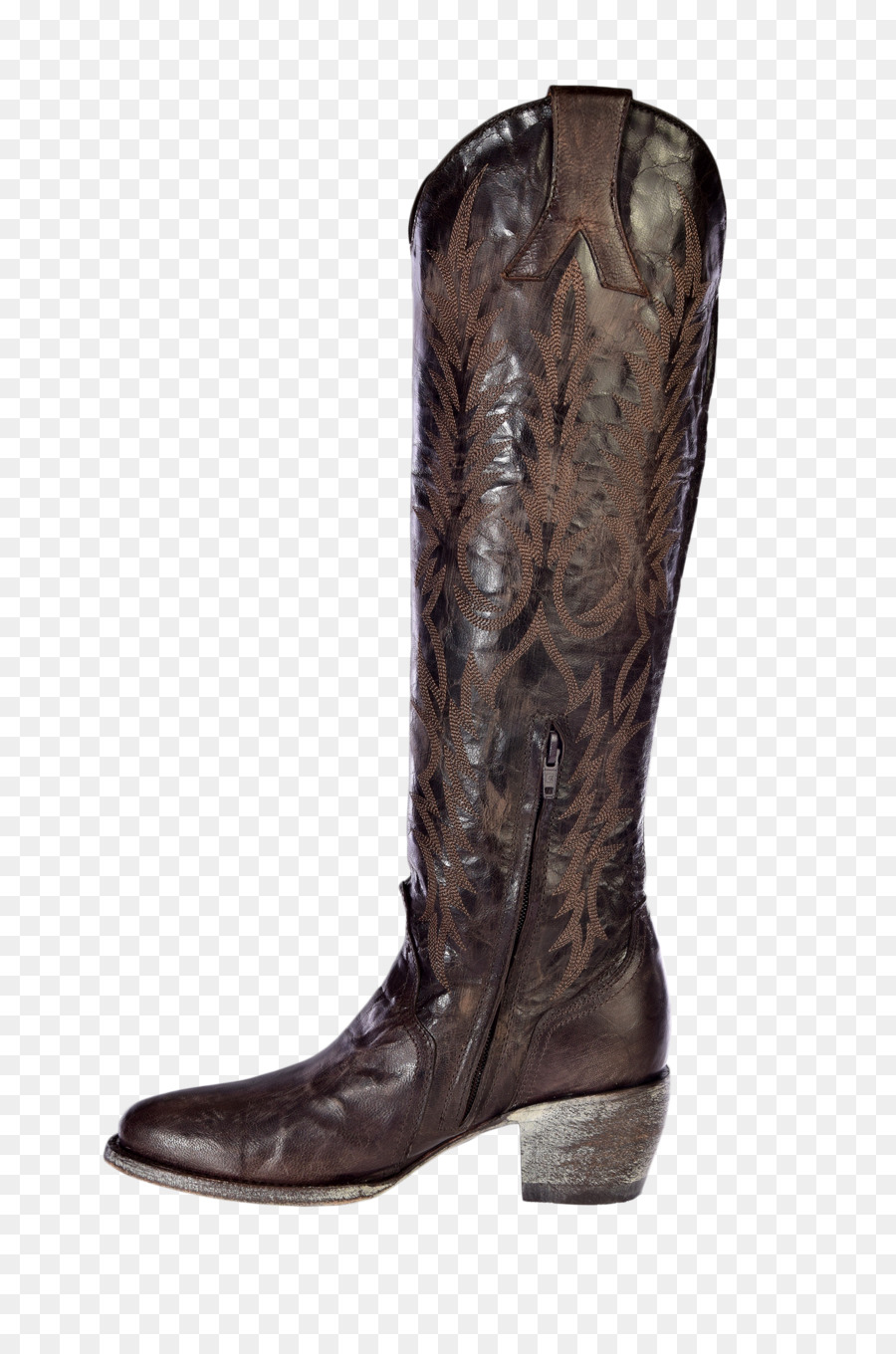 Botte De Cowboy，Noir PNG