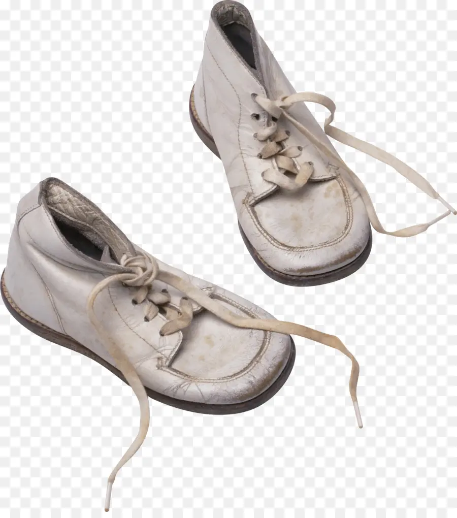 Chaussures Blanches，Lacets PNG