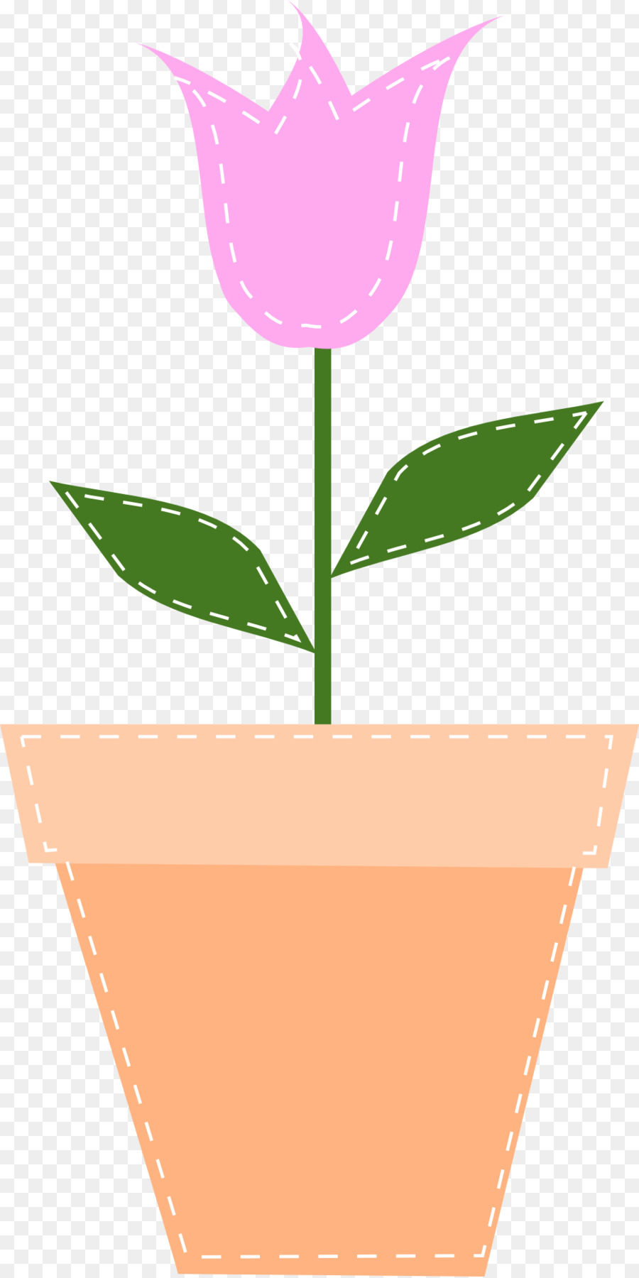 Fleur En Pot，Usine PNG