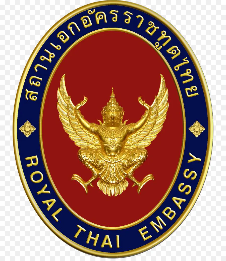 Emblème De L'ambassade Royale De Thaïlande，Thaïlande PNG