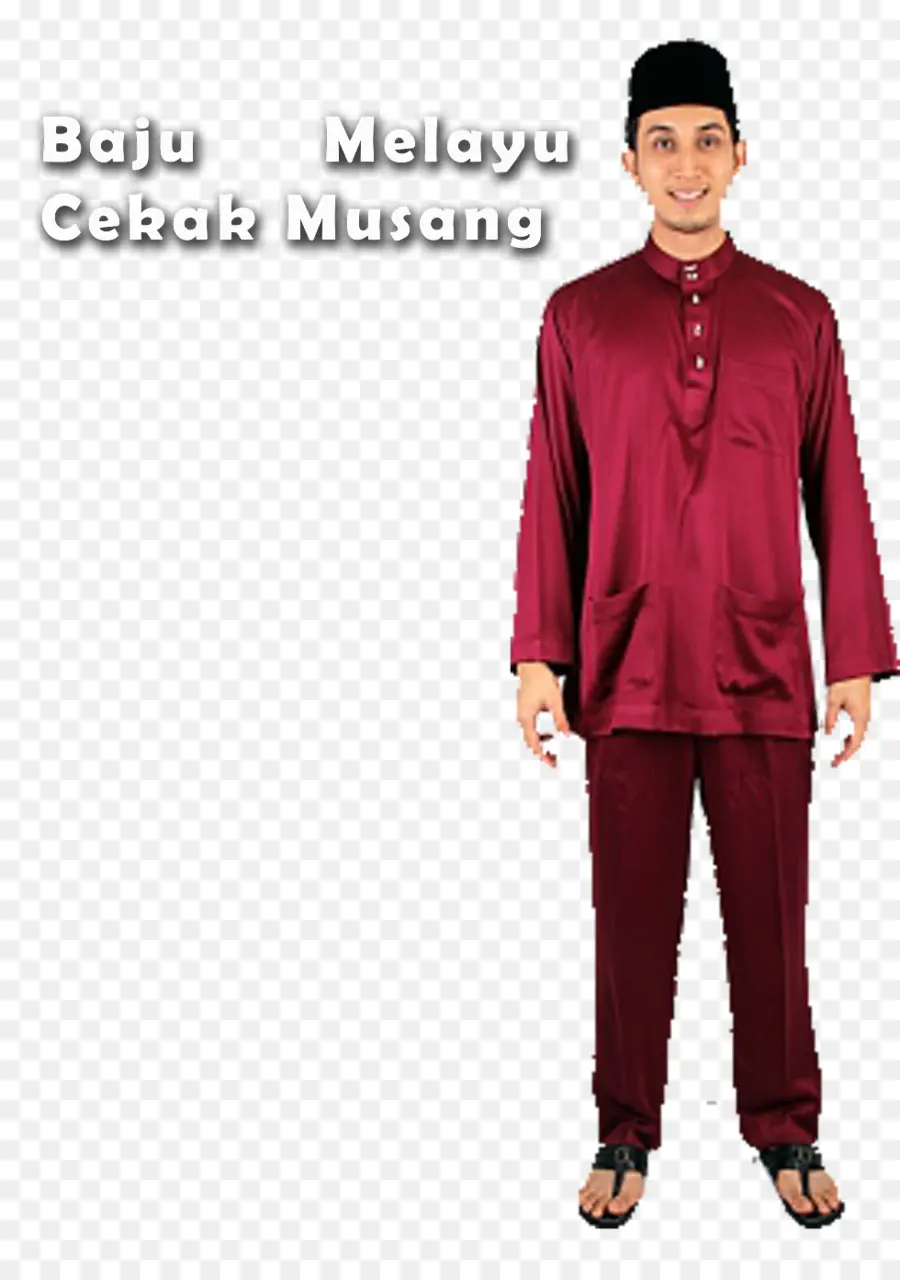 Baju Melayu，Traditionnel PNG