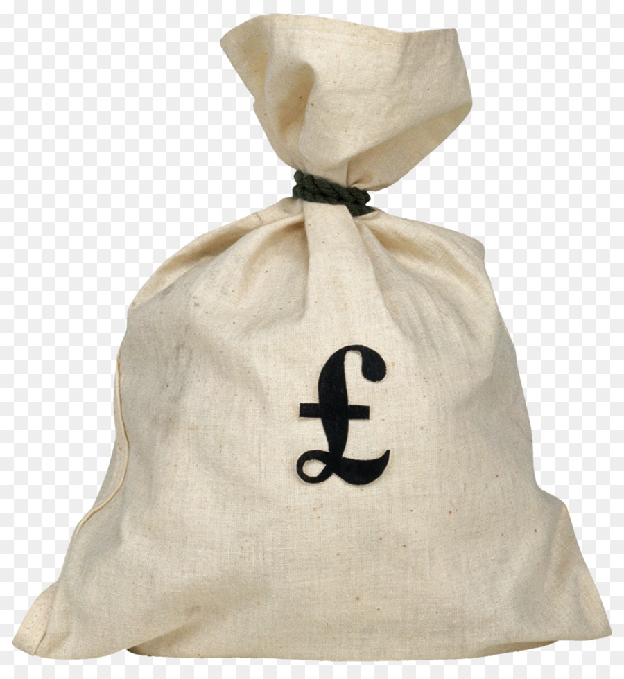 Sac D'argent，Symbole De La Livre Sterling PNG