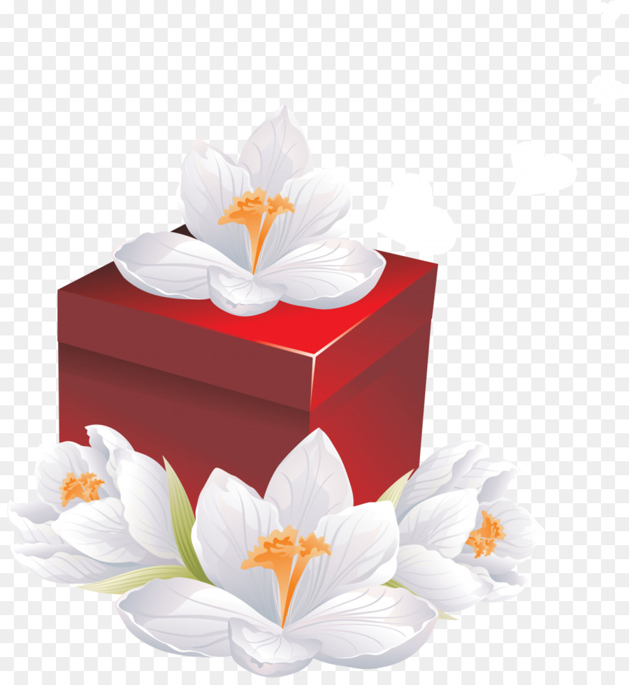 Cadeau，Fleur PNG