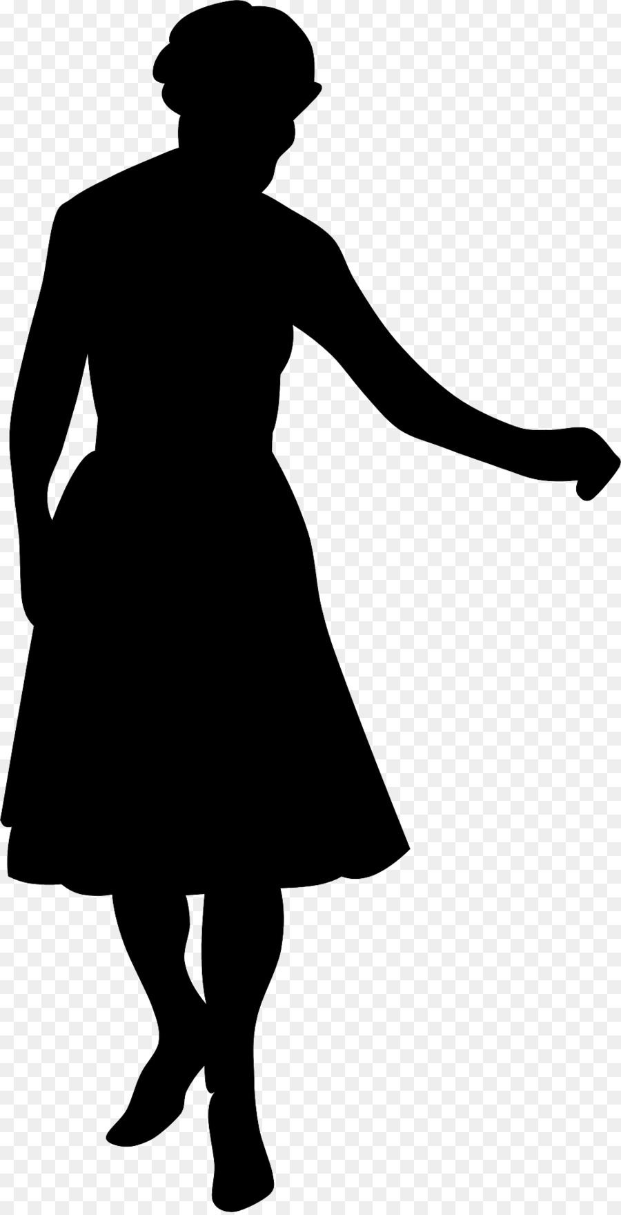 Femme Silhouette，Femelle PNG