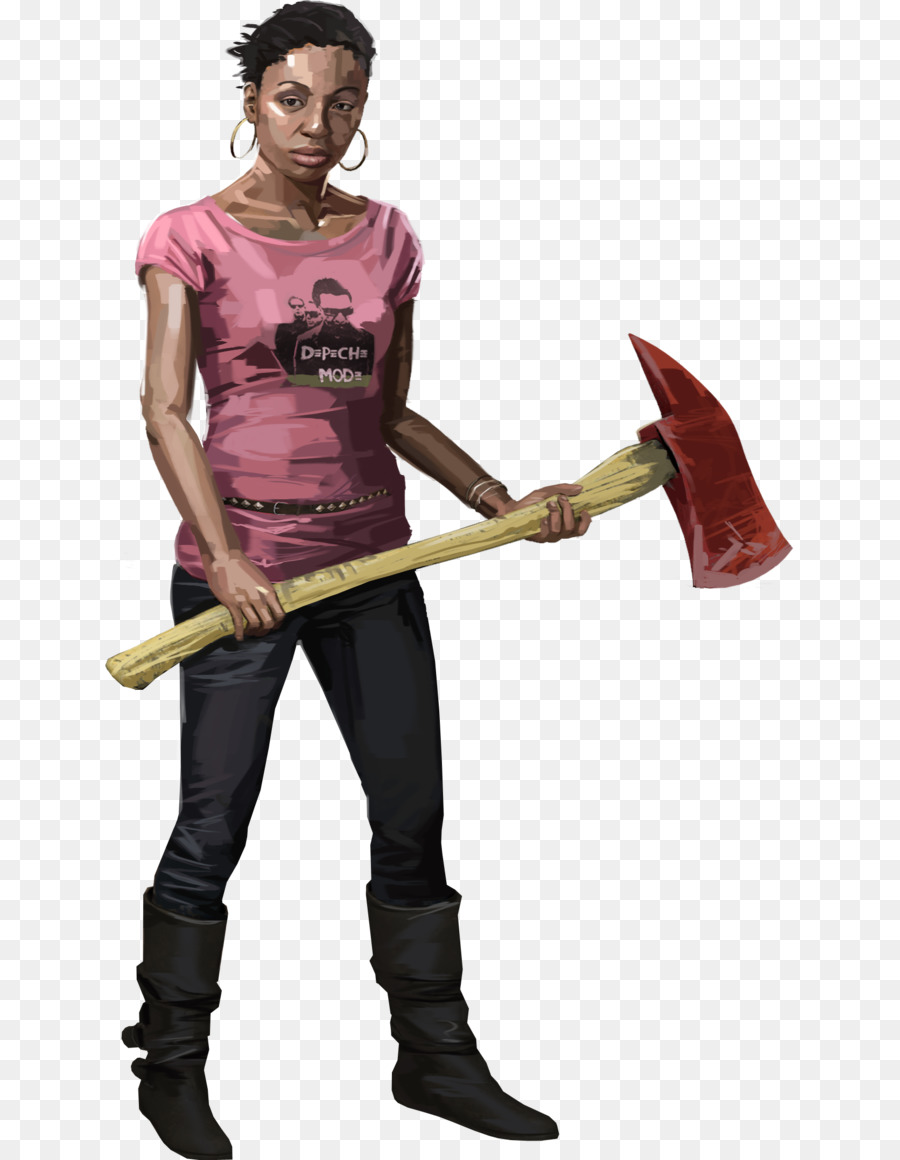 Femme Avec Une Hache，Arme PNG