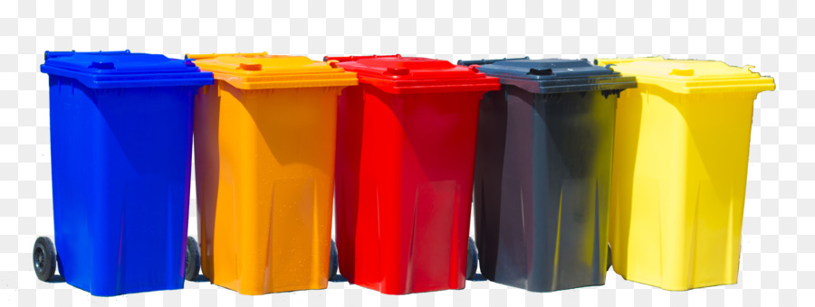 Poubelles Colorées，Recyclage PNG