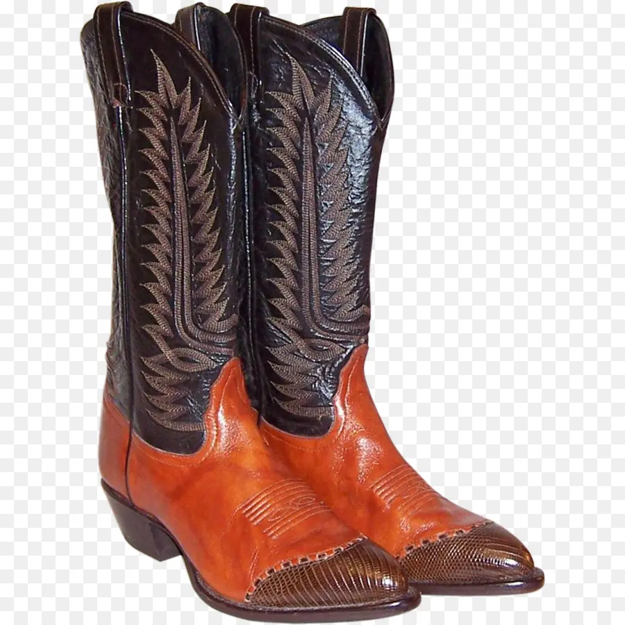 Bottes De Cowboy，Cuir PNG