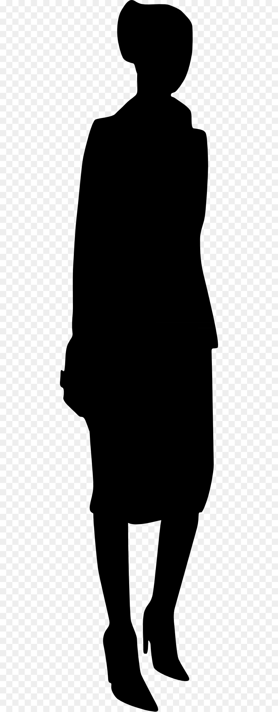 Silhouette，Femme PNG