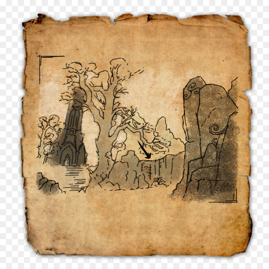 Ancienne Carte，Antique PNG