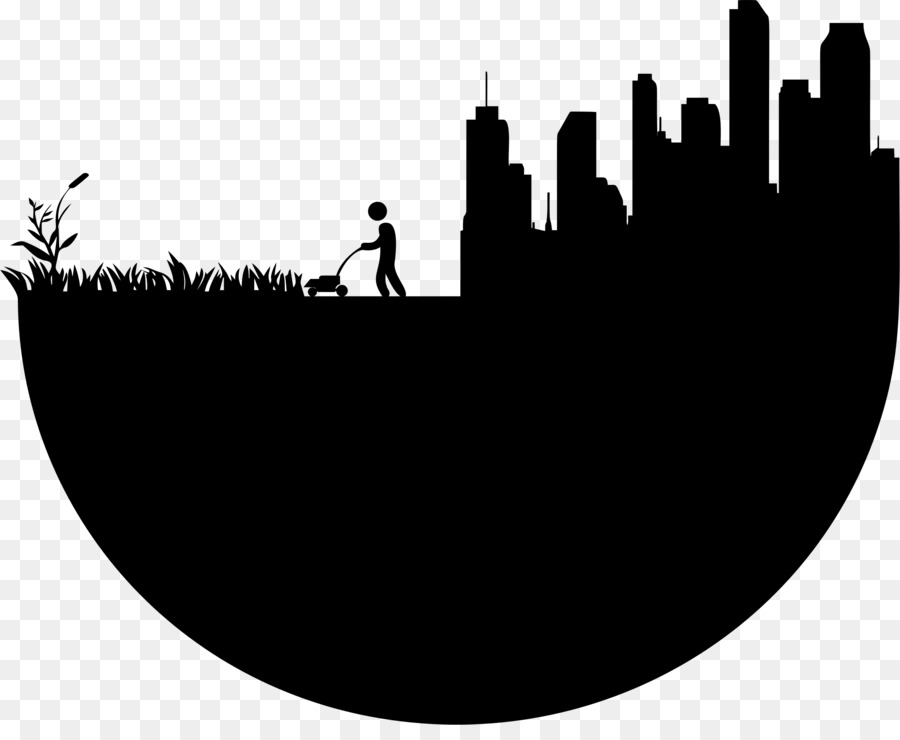 Silhouette De Paysage Urbain，Horizon PNG