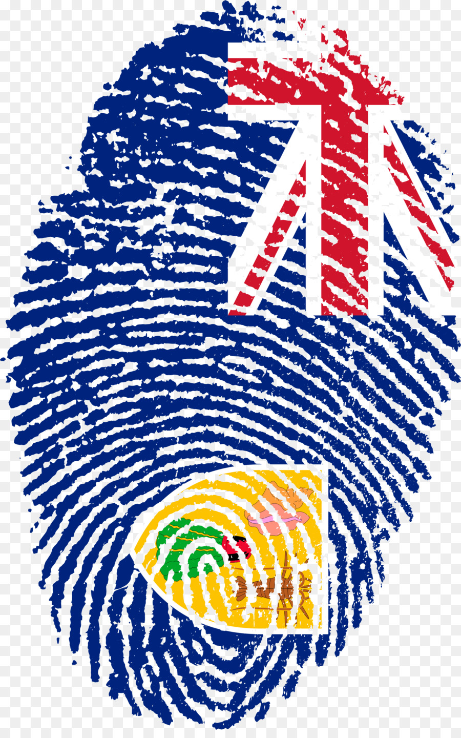 Empreinte Digitale Du Drapeau Australien，Australie PNG