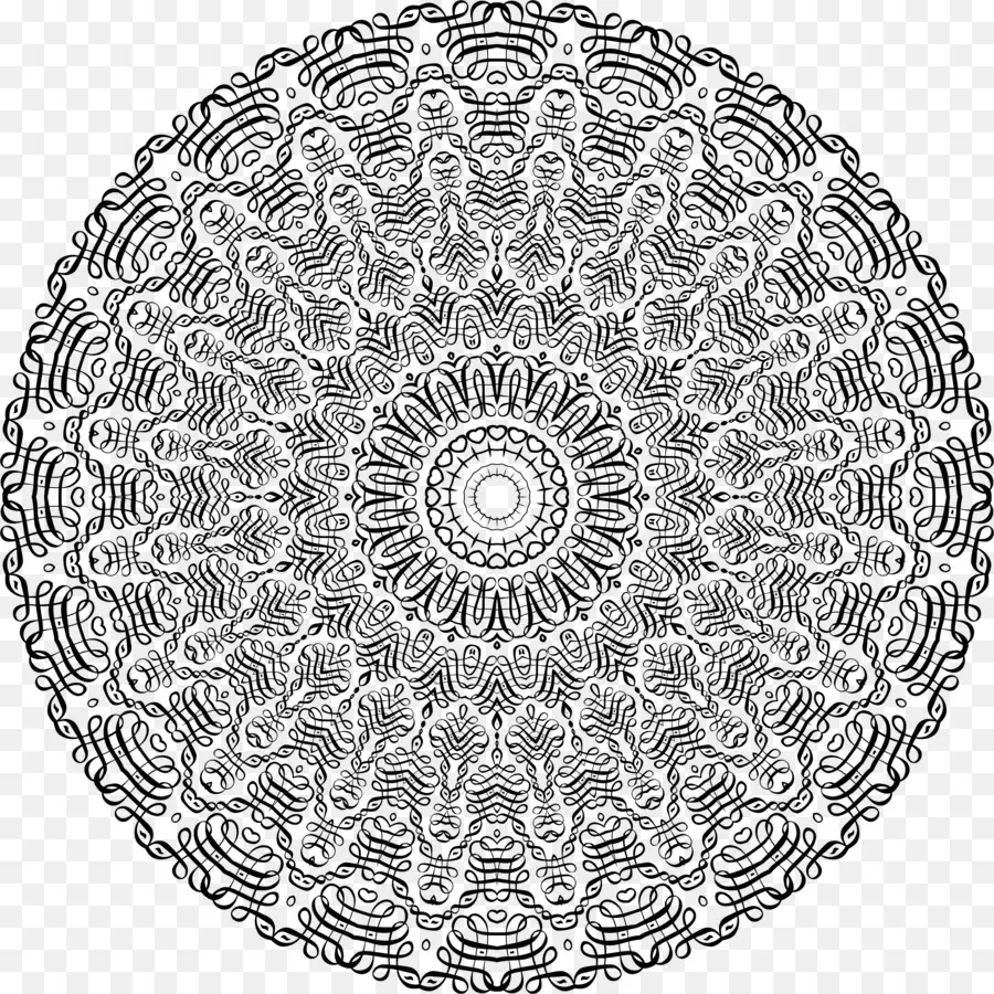 Mandala，Livre De Coloriage PNG