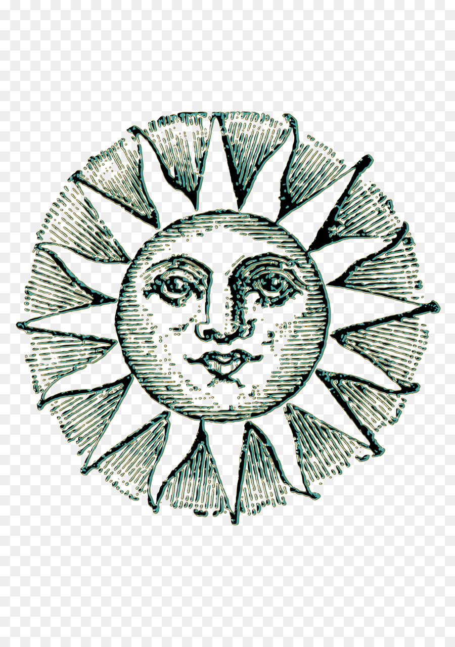 Visage Solaire，Soleil PNG