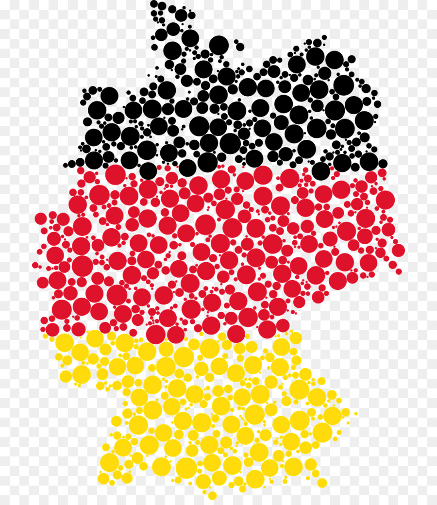 Carte De L'allemagne，Drapeau PNG