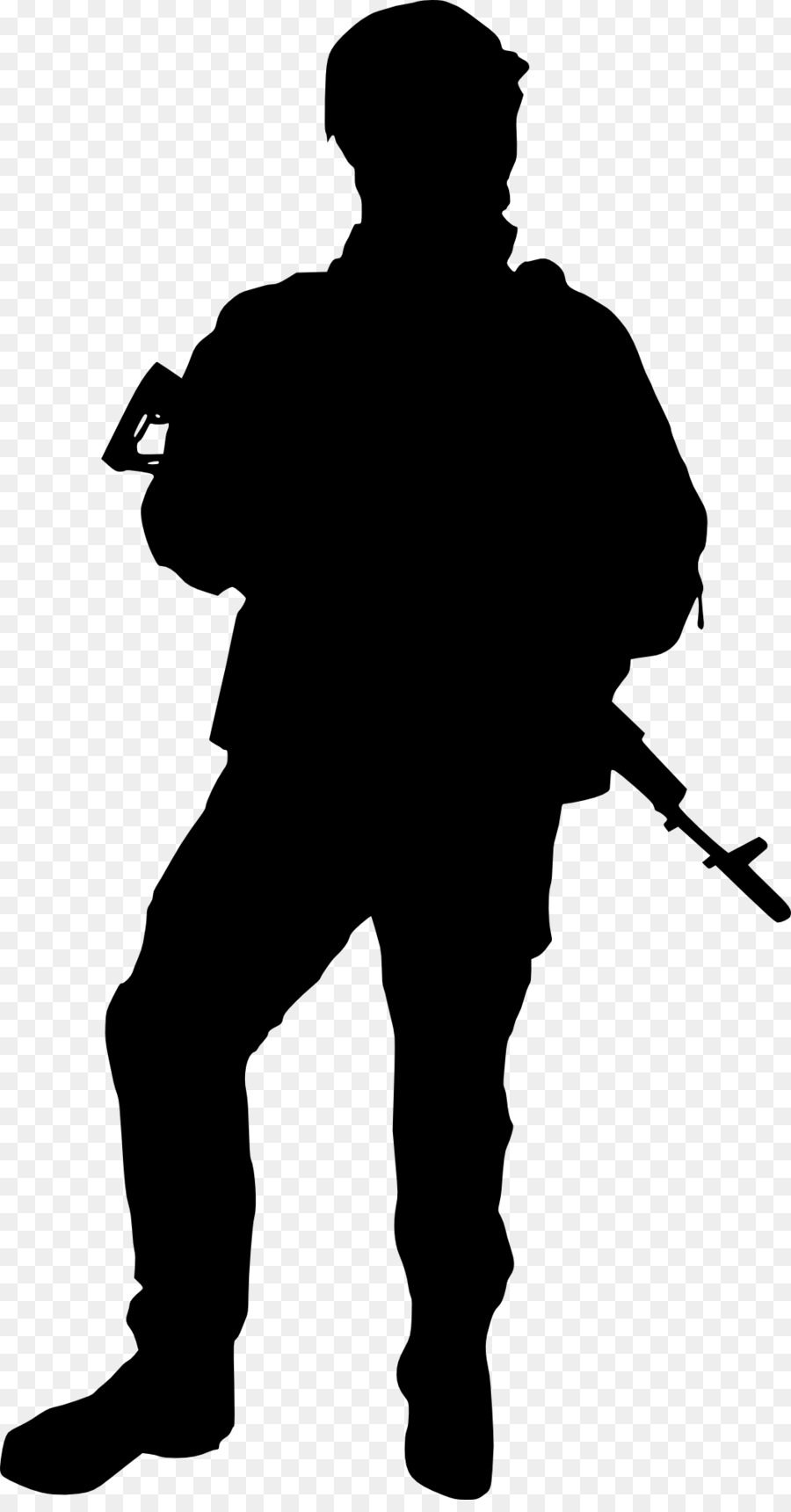 Soldat Silhouette，Militaire PNG