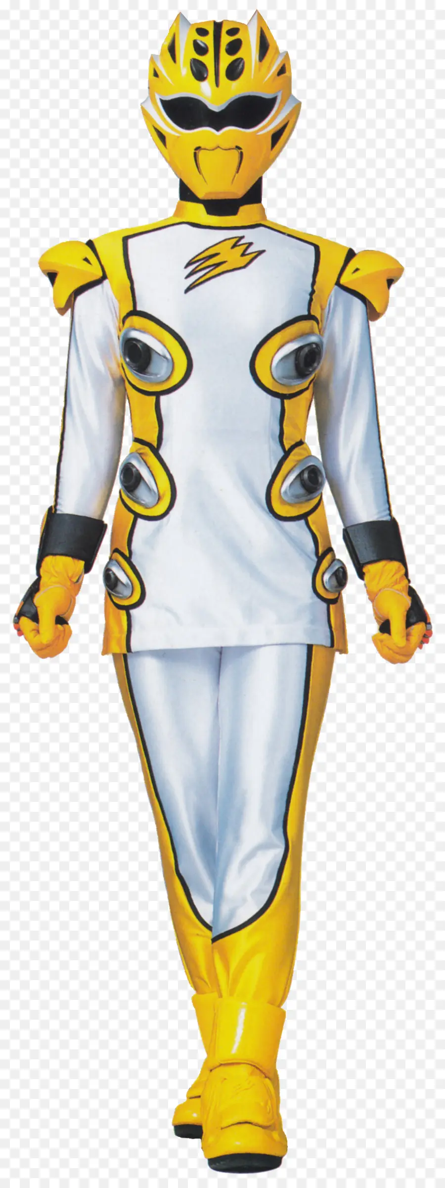 Costume De Super Héros Jaune，Casque PNG