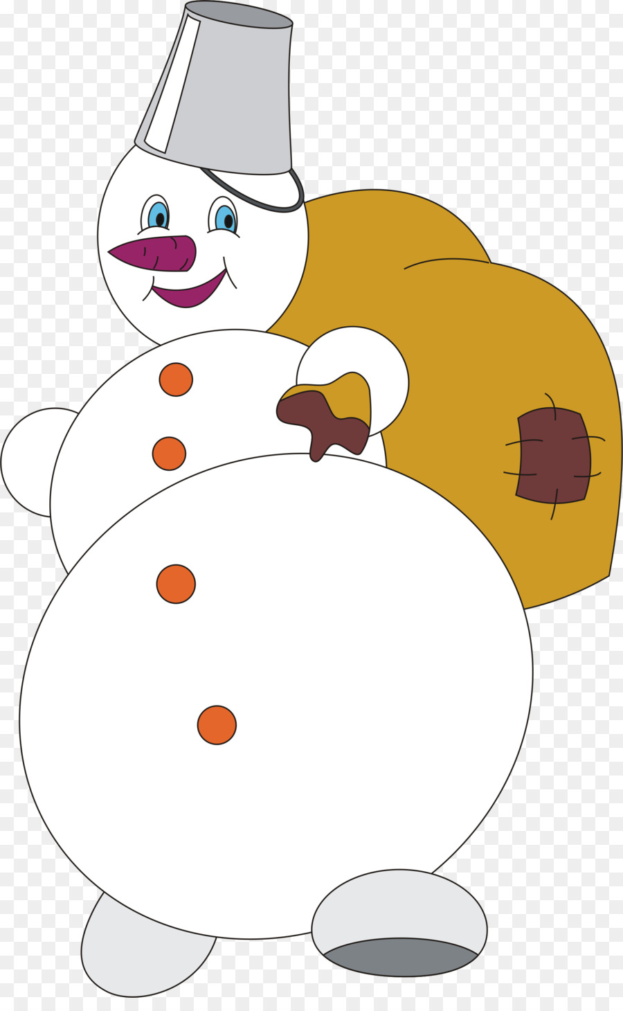 Bonhomme De Neige，Dessin Animé PNG