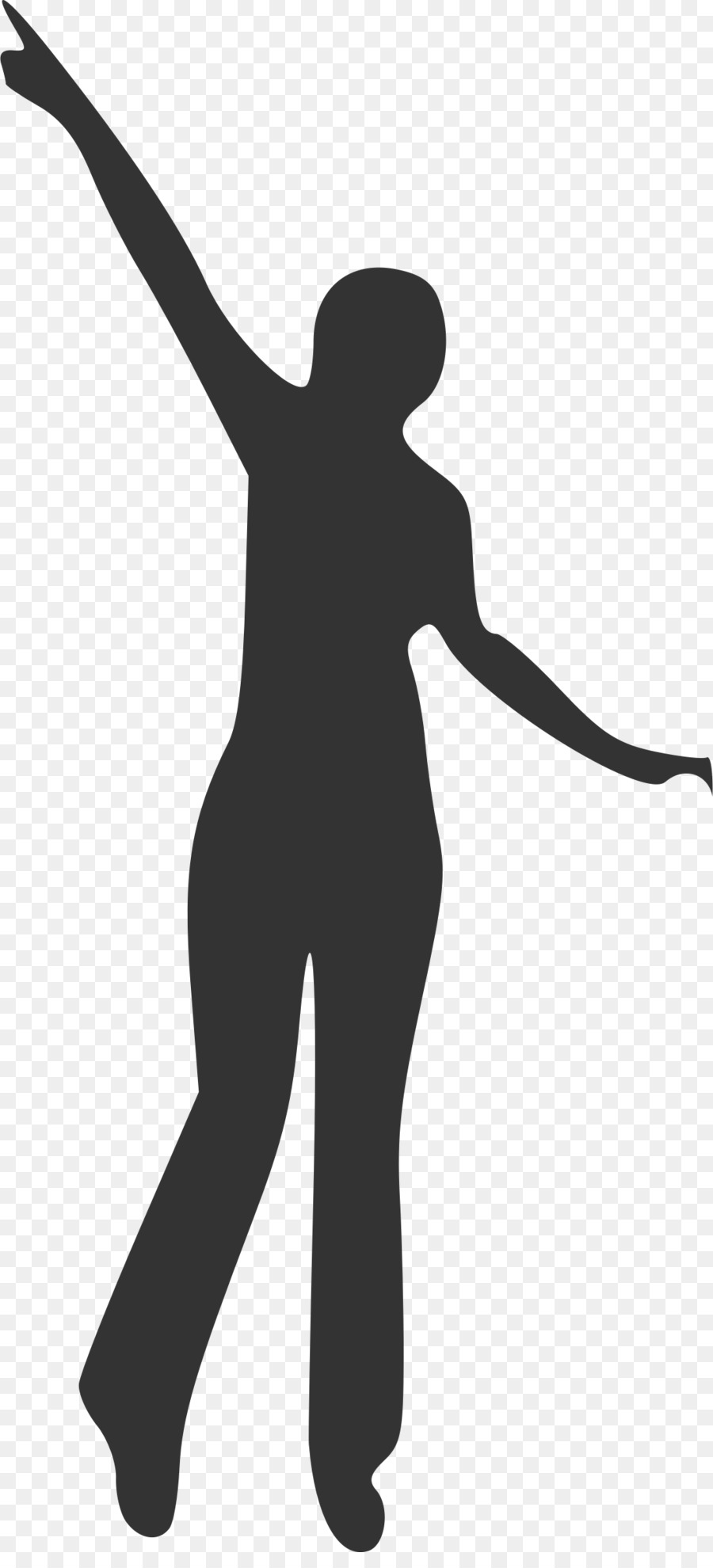 Silhouette De Danseur，Danse PNG