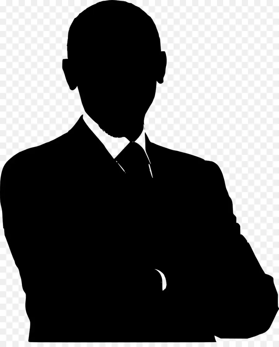 Silhouette D'homme，Entreprise PNG