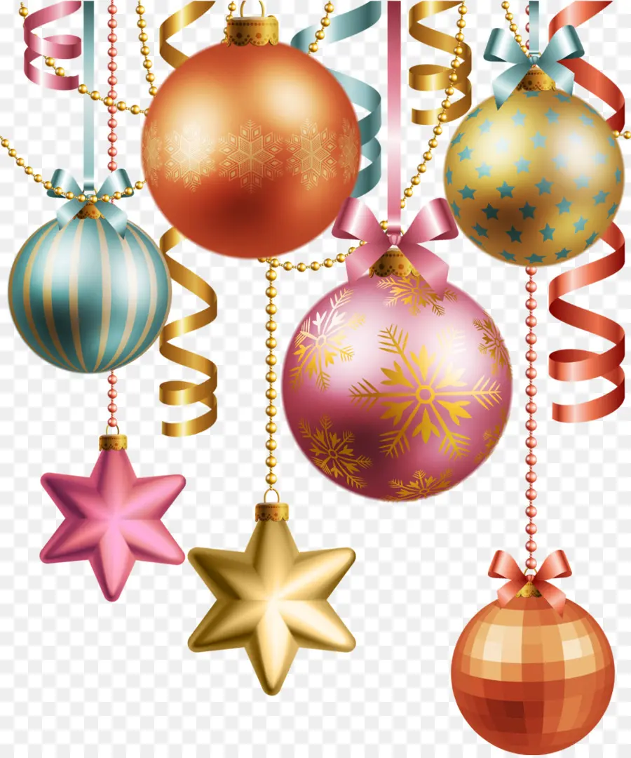 Ornements De Noël，Boules PNG