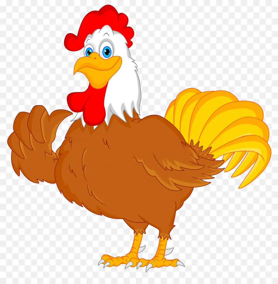 Coq De Dessin Animé，Poulet PNG