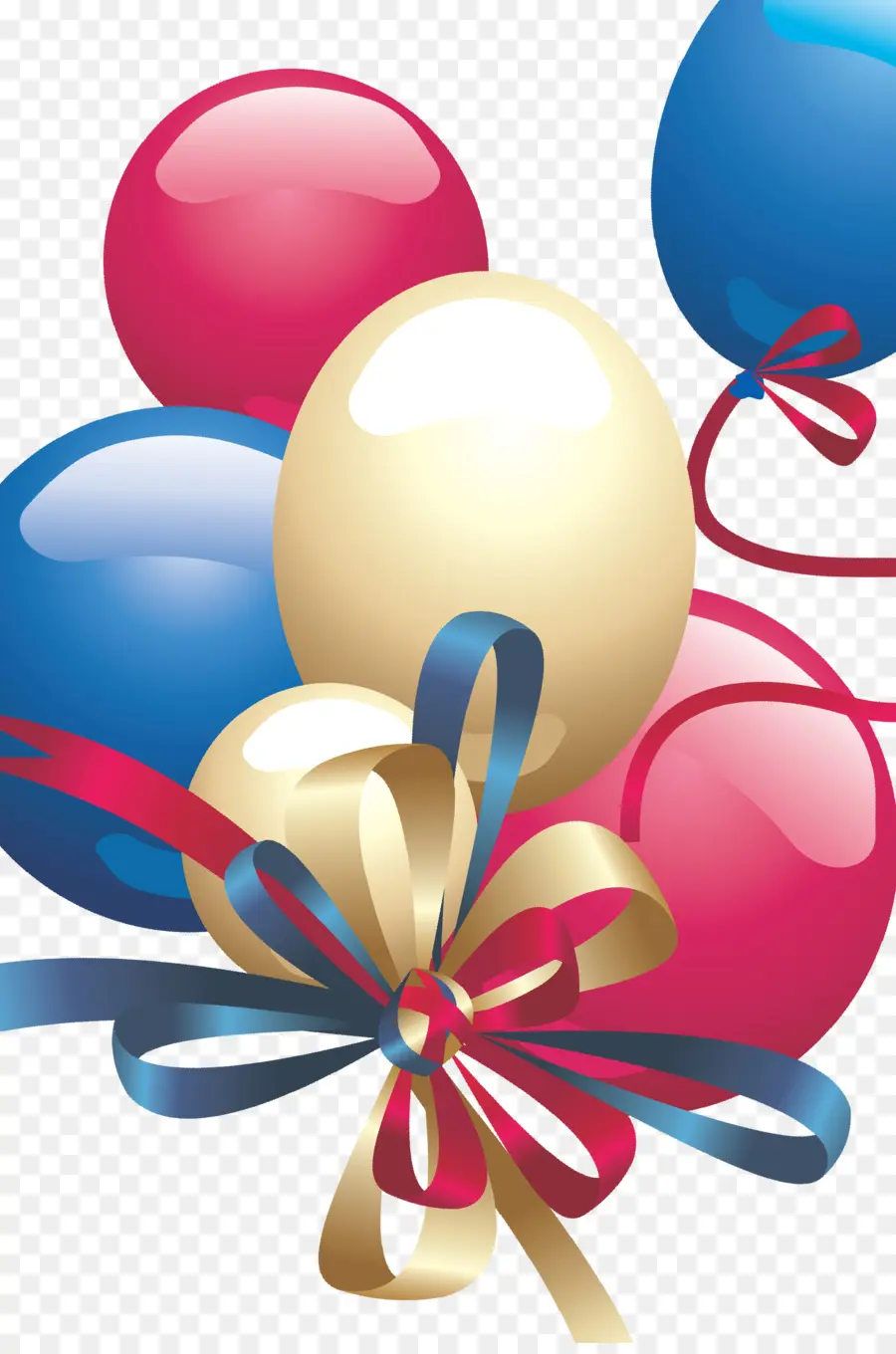 Ballons Colorés，Décoration PNG