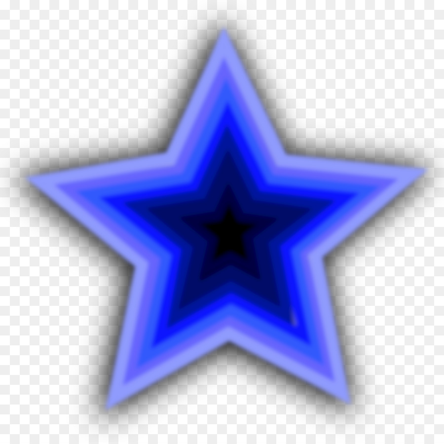 étoile，Bleu PNG