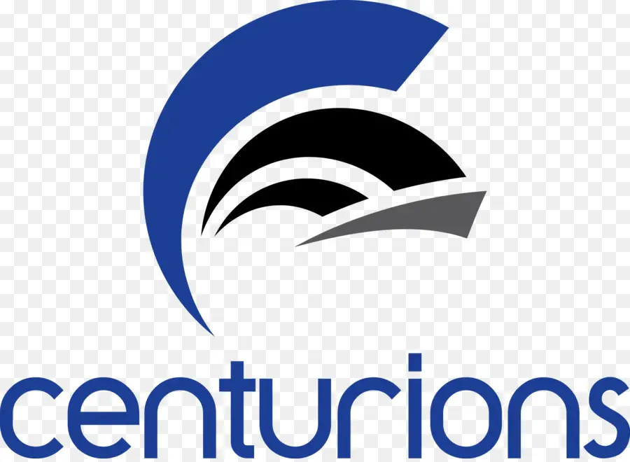 Logo Des Centurions，Bleu PNG