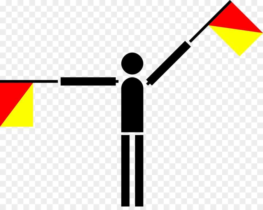 Signaux De Drapeau，Sémaphore PNG