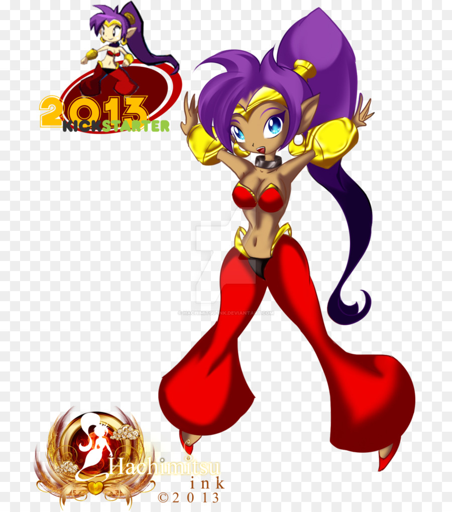 Shantae Halfgenie Héros，L Art PNG