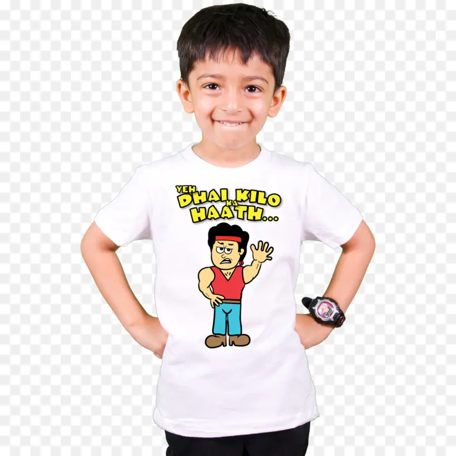 Garçon En T Shirt De Dessin Animé，T Shirt PNG