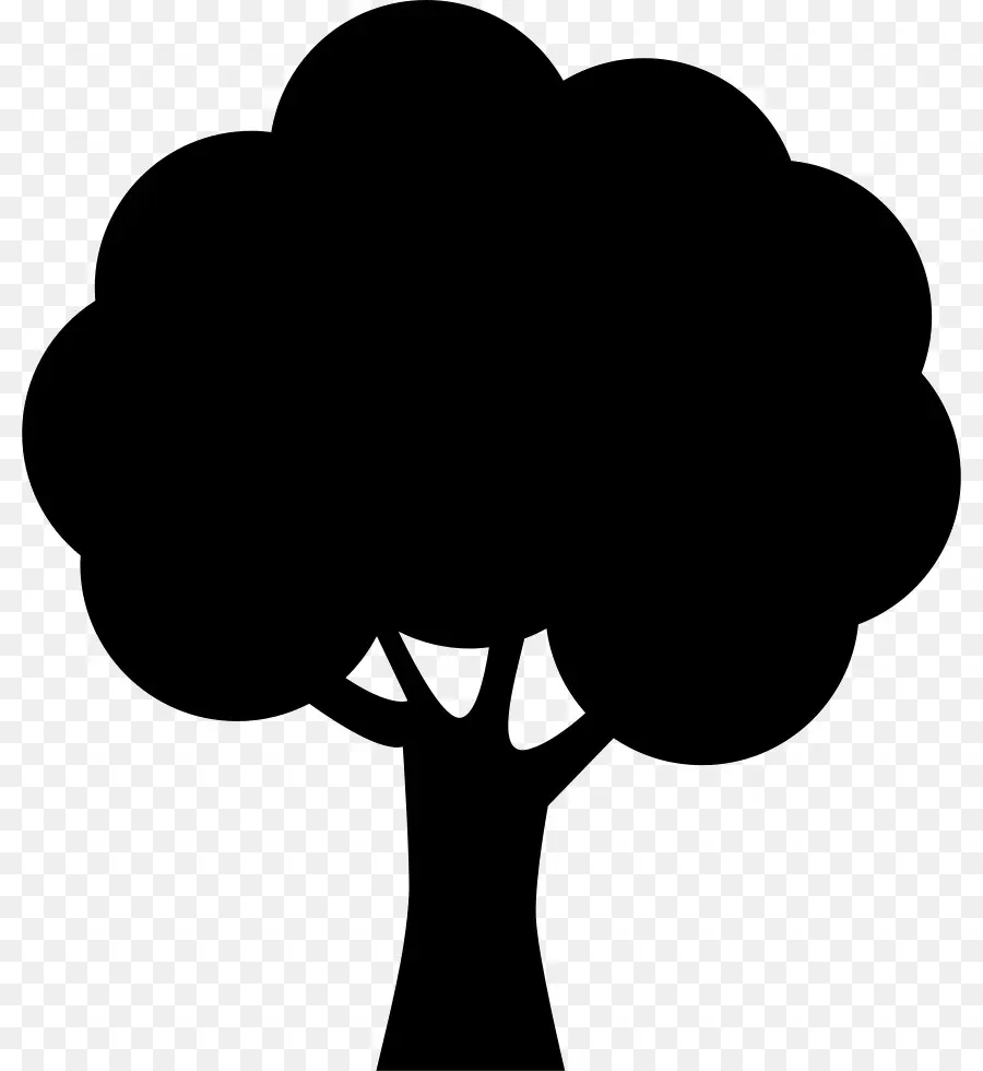 Arbre Noir，Silhouette PNG