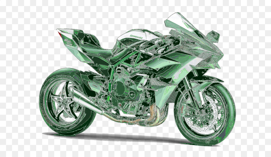 Kawasaki Ninja H2，Moto PNG